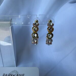 Park Lane Candy Heart Hoop Earrings